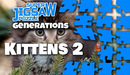 Super Jigsaw Puzzle: Generations - Kittens 2