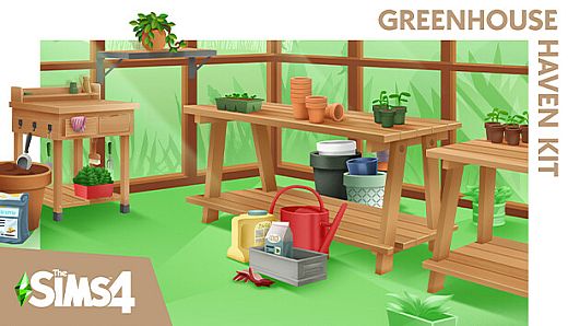 The Sims 4 Greenhouse Haven Kit
