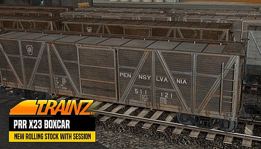 Trainz 2019 DLC - PRR X23 Boxcar