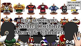 RPG Maker MZ - Noble Clothing Men's and Children