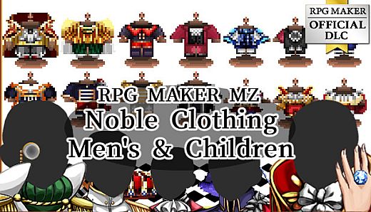 RPG Maker MZ - Noble Clothing Men's and Children