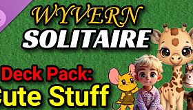Wyvern Solitaire Deck Pack: Cute Stuff