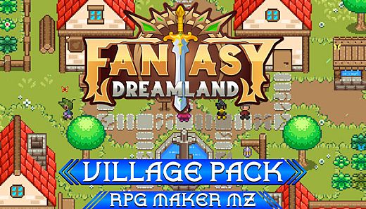 RPG Maker MZ - Fantasy Dreamland - Village Pack