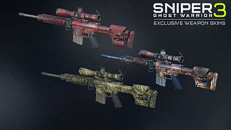 Sniper Ghost Warrior 3 – Death Pool weapon skin pack