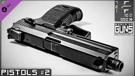 World of Guns: Pistols Pack #2 DLC