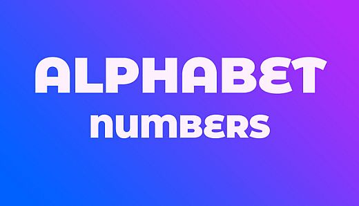 Alphabet - Numbers