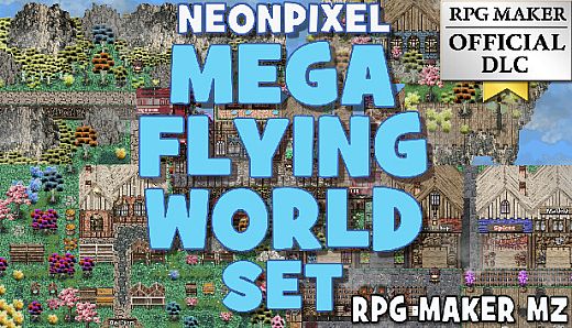 RPG Maker MZ - NEONPIXEL - Mega Flying World