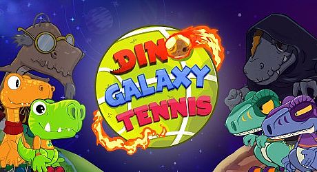 Dino Galaxy Tennis Game