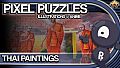 Pixel Puzzles Illustrations & Anime - Jigsaw Pack: Thai Paintings