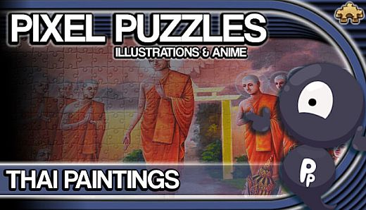 Pixel Puzzles Illustrations & Anime - Jigsaw Pack: Thai Paintings