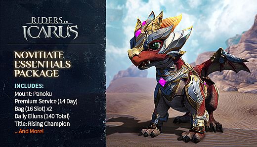 Riders of Icarus - Novitiate Essentials Package