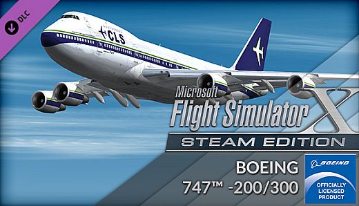 FSX Steam Edition: Boeing 747-200/300 Add-On