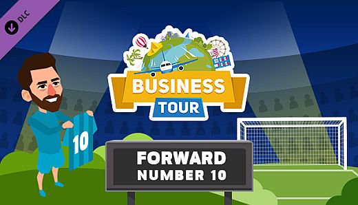 Business tour. Football: Forward Number 10