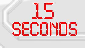 15 seconds