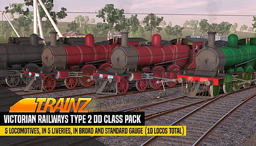 Trainz 2019 DLC: Victorian Railways Type 2 DD Class Pack