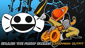 Lethal League Blaze - Galileo the Funky Saxman outfit for Candyman