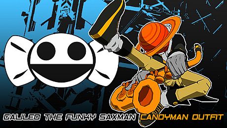 Lethal League Blaze - Galileo the Funky Saxman outfit for Candyman DLC