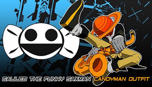 Lethal League Blaze - Galileo the Funky Saxman outfit for Candyman