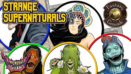 Fantasy Grounds - Strange Supernaturals, Volume 13 (Token Pack) DLC