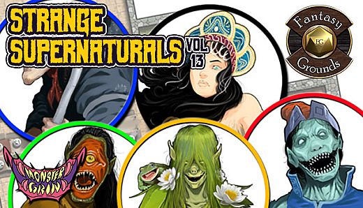 Fantasy Grounds - Strange Supernaturals, Volume 13 (Token Pack)