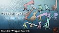 Monster Hunter: World - Pose Set: Weapon Pose (3)