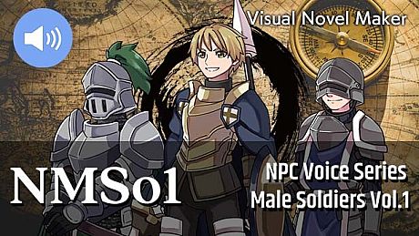 Visual Novel Maker - NPC Male Soldiers Vol.1 DLC