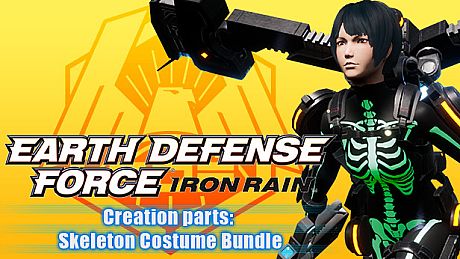EARTH DEFENSE FORCE: IRON RAIN - Creation parts: Skeleton Costume Bundle DLC