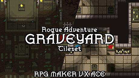 RPG Maker VX Ace - Rogue Adventure - Graveyard Tileset DLC