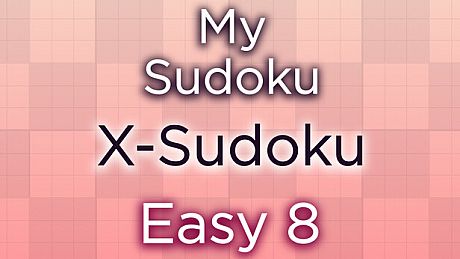 My Sudoku - X-Sudoku Easy 8 DLC