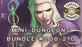 Fantasy Grounds - Mini-Dungeons Bundle #206-210