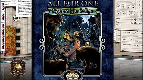 Fantasy Grounds - Savage Worlds Setting: All for One - Regime Diabolique DLC