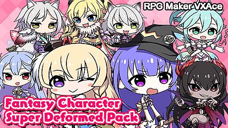 RPG Maker VX Ace - Fantasy Character Super Deformed Pack DLC