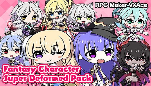 RPG Maker VX Ace - Fantasy Character Super Deformed Pack