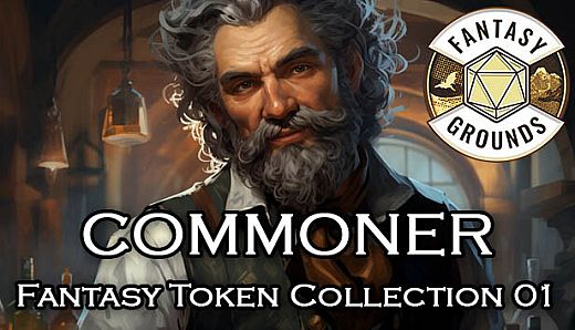Fantasy Grounds - Fantasy Token Collection - Commoner 01