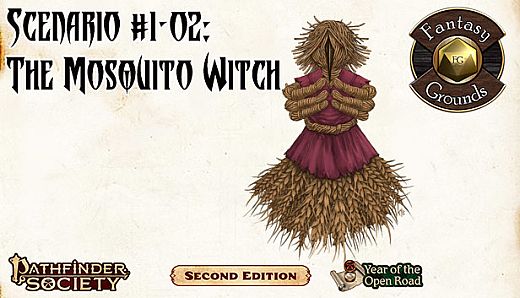Pathfinder 2 RPG - Pathfinder Society Scenario #1-02: The Mosquito Witch