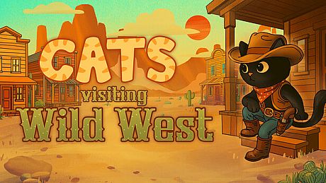 Cats Visiting Wild West Game