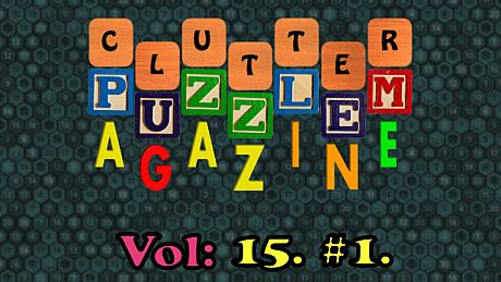 Clutter Puzzle Magazine Vol. 15 No. 1 Collector's Edition Game