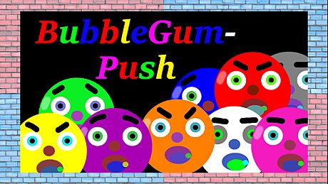 BubbleGum-Push Game