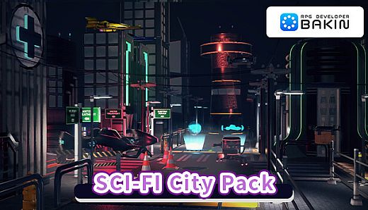 RPG Developer Bakin SCI-FI City Pack