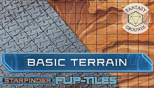 Fantasy Grounds - Starfinder RPG - Flip-Mat - Basic Terrain