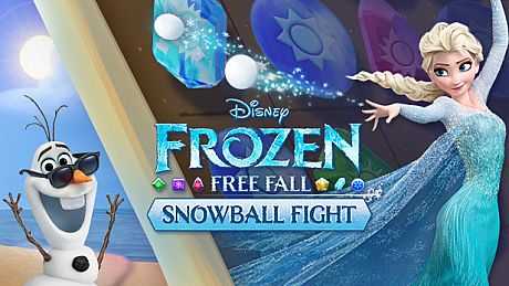 Frozen Free Fall: Snowball Fight Game