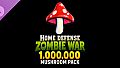 Home Defense Zombie War - 1,000,000 Mushroom Pack
