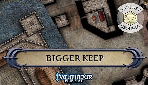 Fantasy Grounds - Pathfinder RPG - Pathfinder Flip-Mat - Bigger Keep