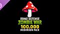 Home Defense Zombie War - 100,000 Mushroom Pack