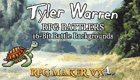 RPG Maker VX Ace - Tyler Warren RPG Battlers - 16 Bit Battle Backgrounds