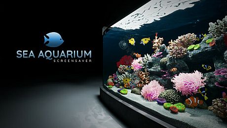 Sea Aquarium Screensaver Game