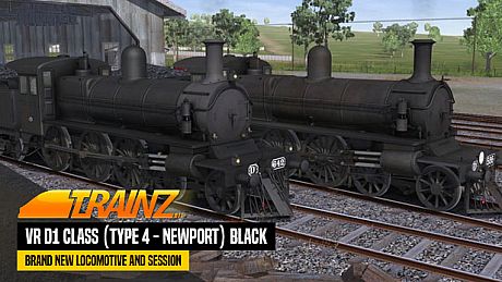 Trainz 2019 DLC - Victorian Railways D1 Class (Type 4 - Newport) Black DLC