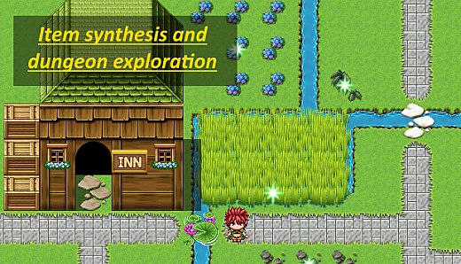 Item synthesis and dungeon exploration