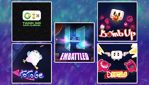 One Button Games 5-in-1 vol. 2 bundle