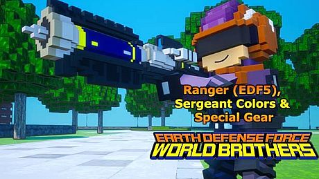 EARTH DEFENSE FORCE: WORLD BROTHERS - Ranger (EDF5), Sergeant Colors & Special Gear DLC